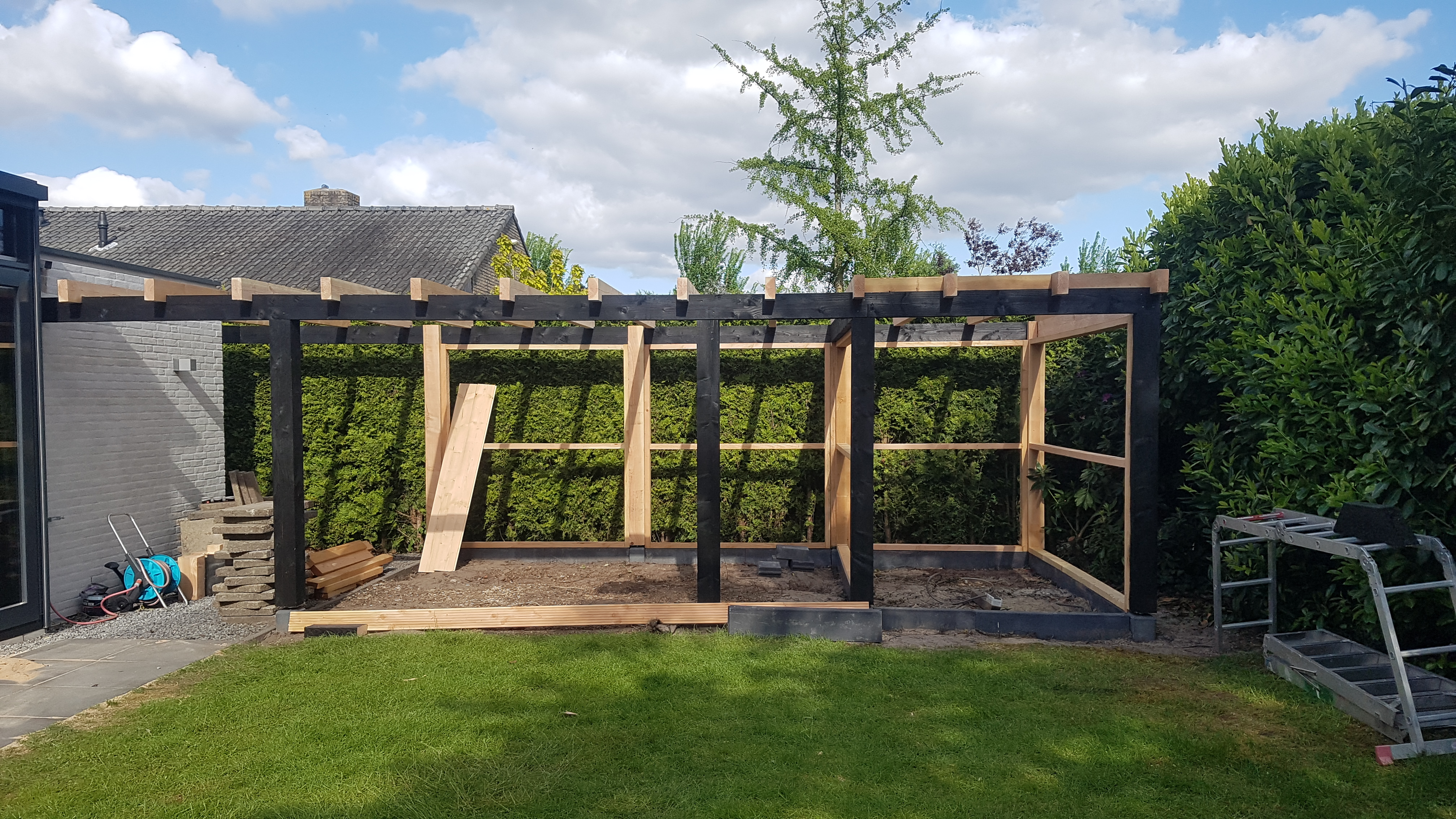 Tuinhuis in Breda